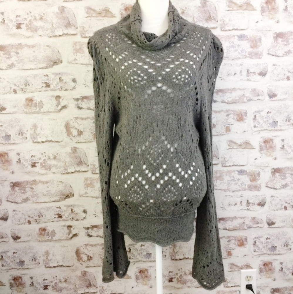 Free People Shoot From The Heart Pullover Sweater - Picture 2 of 7